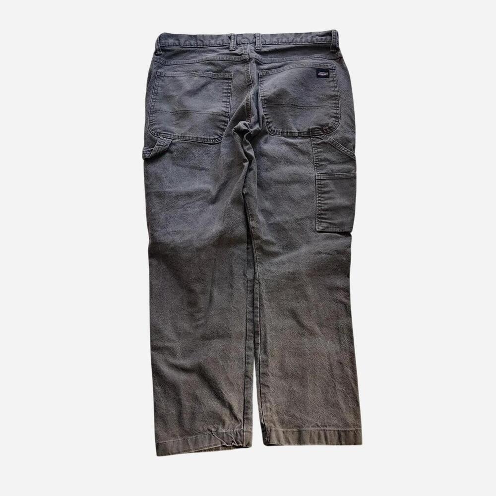 Dickies Khaki carpenter pants with a relaxed fit